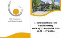 1. Schmerzaktions- und Gesundheitstag in der Fachklinik Osterhofen